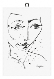 2 Theedoeken Art Drawing - Miss Étoile