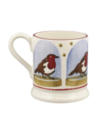 1/2 Pt Mok Robin Snow Globe Emma Bridgewater