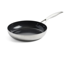 Koekenpan Geneva Zilver 18 cm. Greenpan