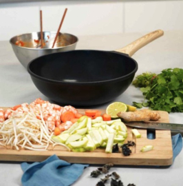 Wok Graphite 28 cm. Cookut