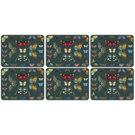 6 Placemats (30,5 cm.) - Pimpernel Botanic Garden Harmony