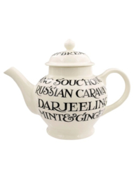 Theepot Black Toast Emma Bridgewater