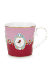 Mok Medallion Love Birds Red Pink M - Pip Studio