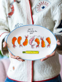 Serveerschotel Shrimps Sushi Blond Amsterdam
