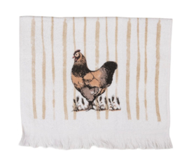 Gastendoekje Kip Clayre & Eef