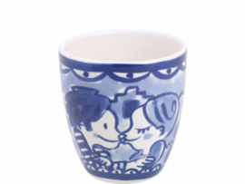 Mini Mok Kussend Delfts Blond Amsterdam