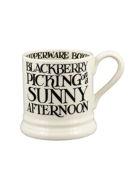 1/2 Pt Mok Black Toast Blackberry Emma Bridgewater