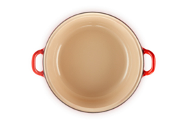 Gietijzeren Pan Kersenrood 7,8 l. - Le Creuset