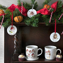 Set Kerst Decoratie - Wrendale Designs