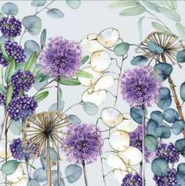 Cocktail Servetten Lunaria Green Ambiente