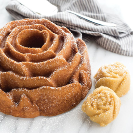 Rose Bundt Toffee Tulbandvorm - Nordic Ware