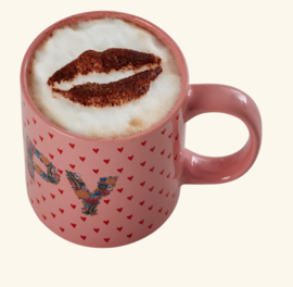 Coffee Stencils Rice