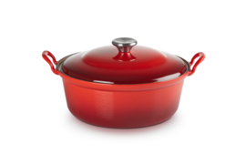 Gietijzeren Pan Kersenrood 7,8 l. - Le Creuset