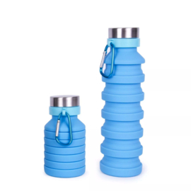 Opvouwbare Drinkfles Blauw - Helio Ferretti