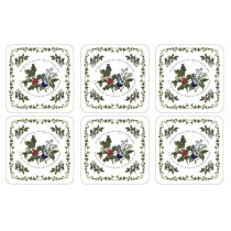 6 Placemats & Onderzetters - Pimpernel The Holly & The Ivy