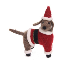 Decoratie Kerst Teckel Meander