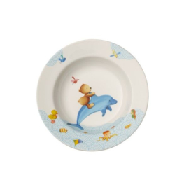 Diep bord met Rand Happy as a Bear - Villeroy & Boch