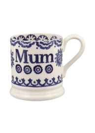 1/2 Pt Mug Blue Hen & Border Mum Emma Bridgewater