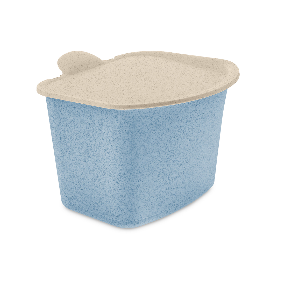 Afvalbak Nature Flower Blue Bibo Koziol
