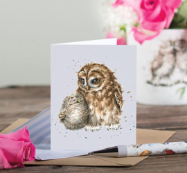 Kaartje Owlways by Your Side Wrendale Designs