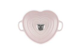 Gietijzeren Hart Pan Shell Pink - Le Creuset