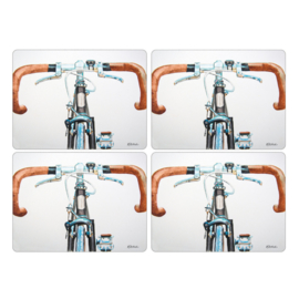 4 Placemats (40,1 cm.) - Pimpernel Bicycle