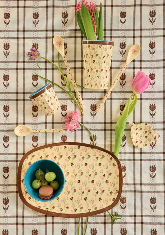 Beker Hacienda Flower Medium Rice