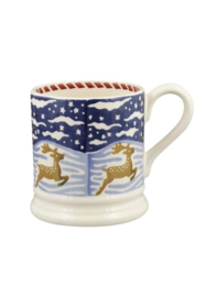 1/2 Pt Mok Christmas Icons Deer Emma Bridgewater