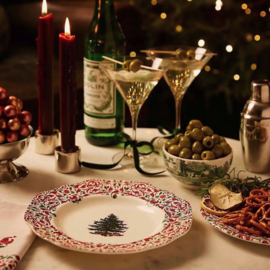 Ontbijtbord Yuletide Christmas Tree Spode