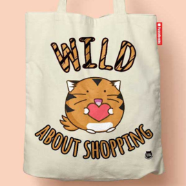 Tas 'Wild About Shopping' - Fuzzballs