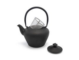 Theepot Chengdu Zwart 1 l. Bredemeijer
