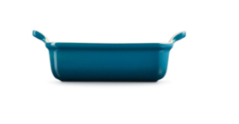 Rechthoekige Ovenschaal Deep Teal 4 liter Le Creuset