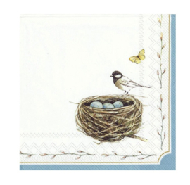 Cocktail Servetten Easter Nest Ihr
