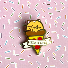 Pin 'Pizza is Life' - Fuzzballs