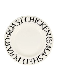 Dinerbord Roast Chicken Black Toast Emma Bridgewater