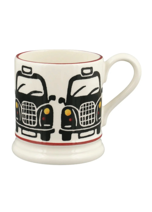 1/2 Pt Mok Black Cab Emma Bridgewater