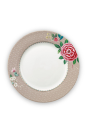 Dinerbord Blushing Birds Khaki - Pip Studio