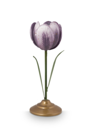 Kaarsenhouder Tulp Lila Pip Studio