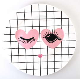 Dinerbord Heart & Eye - Miss Étoile