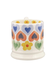1/2 Pt Mok Hearts & Flowers Emma Bridgewater