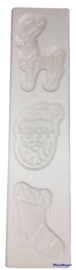 Speculaasplank Kerst Rendier