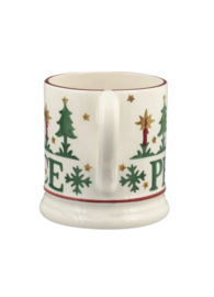 Set 1/2 Pt Mokken Christmas Joy Emma Bridgewater