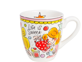 Mini Mok Pink Even Bijkletsen Blond Amsterdam