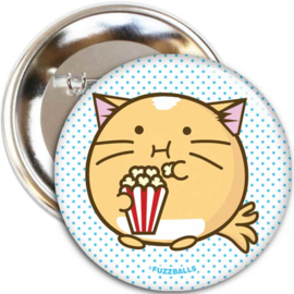 Broche 'Popcorn Cat' - Fuzzballs