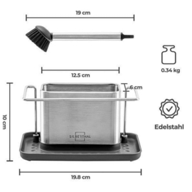 Aanrecht Organizer & Afwasborstel - Silberthal