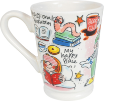 Mok Book Lover Mazagran Blond Amsterdam