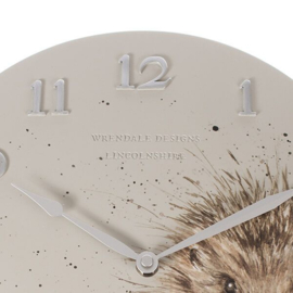 Wandklok Hedgehog - Wrendale Designs