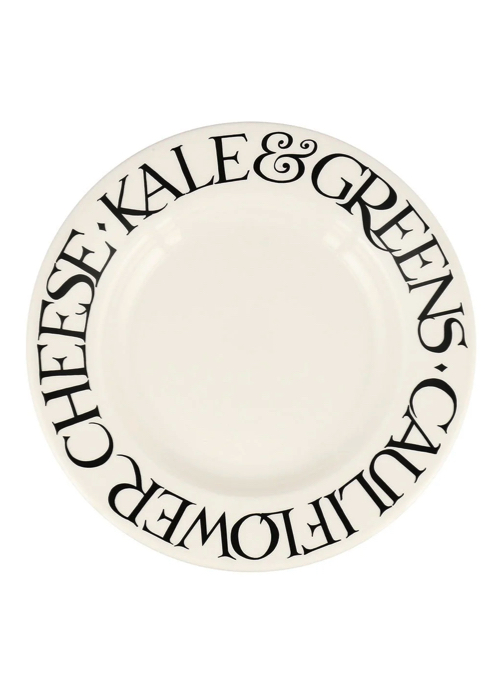 Dinerbord Veggies Black Toast Emma Bridgewater
