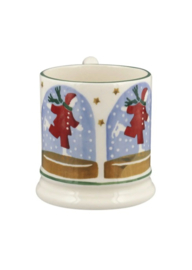 1/2 Pt Mok Ice Skater Snow Globe Emma Bridgewater