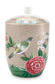 Voorraadpot Blushing Birds Khaki - Pip Studio